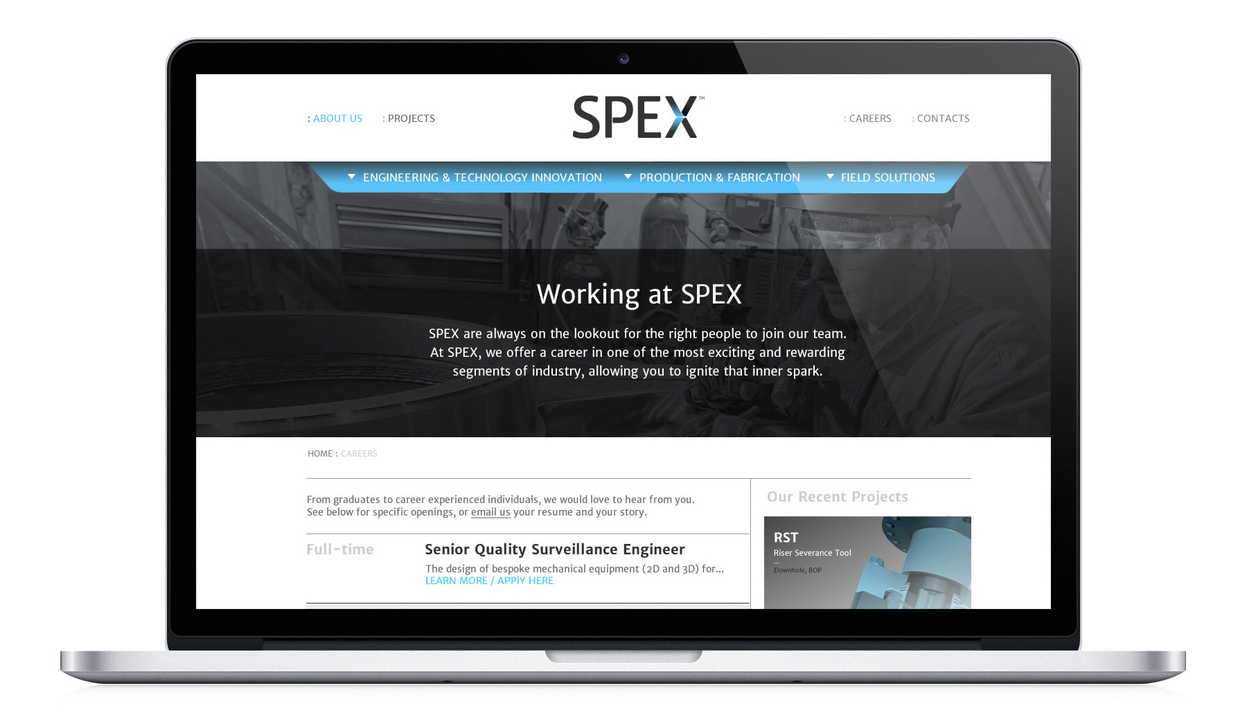 Spex Desktop